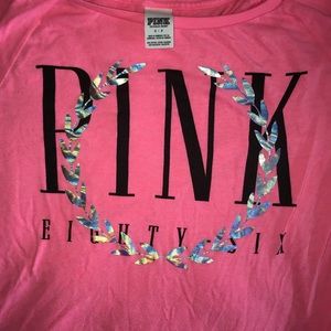 PINK Long Sleeve Tee
